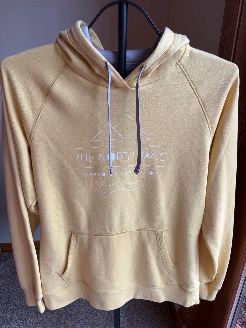The North Face Women’s Soft Yellow Hoodie Pullover